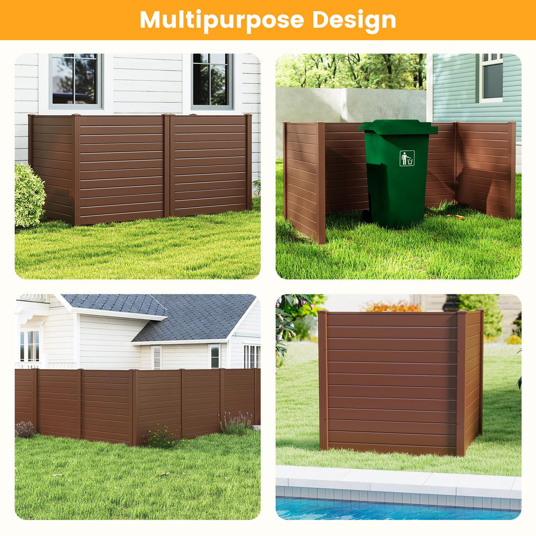 Giantex Air Conditioner Fence 2/4 Panels - 48&