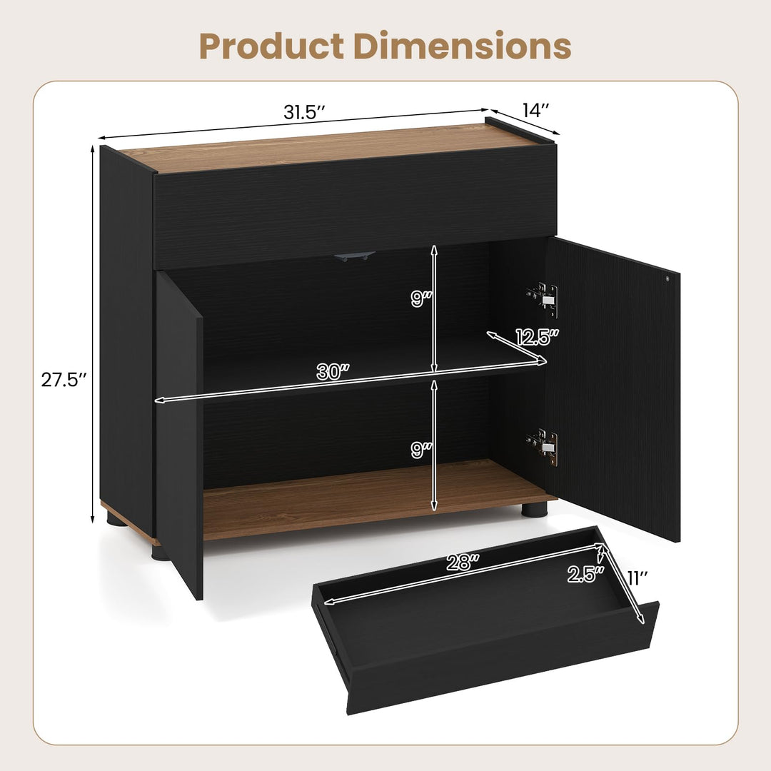 Giantex Sideboard Buffet Cabinet with Storage