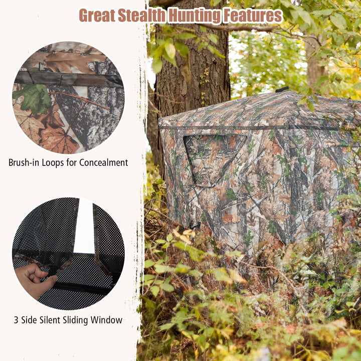 Giantex Ground Blinds for Deer Hunting - Portable Hunting Blind
