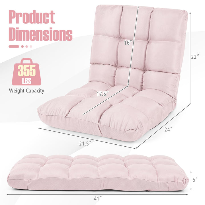 Giantex Floor Sofa Chair with 14 Adjustable Position