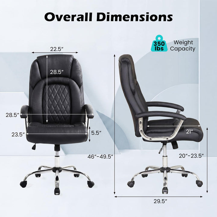 Giantex 500LBS Big and Tall Office Chair