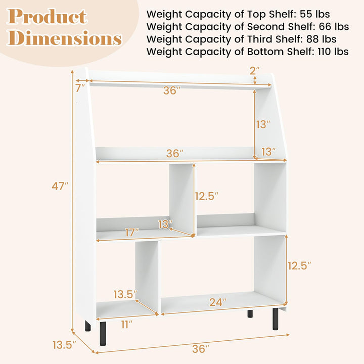 Giantex 5 Cube Storage Organizer for Living Room