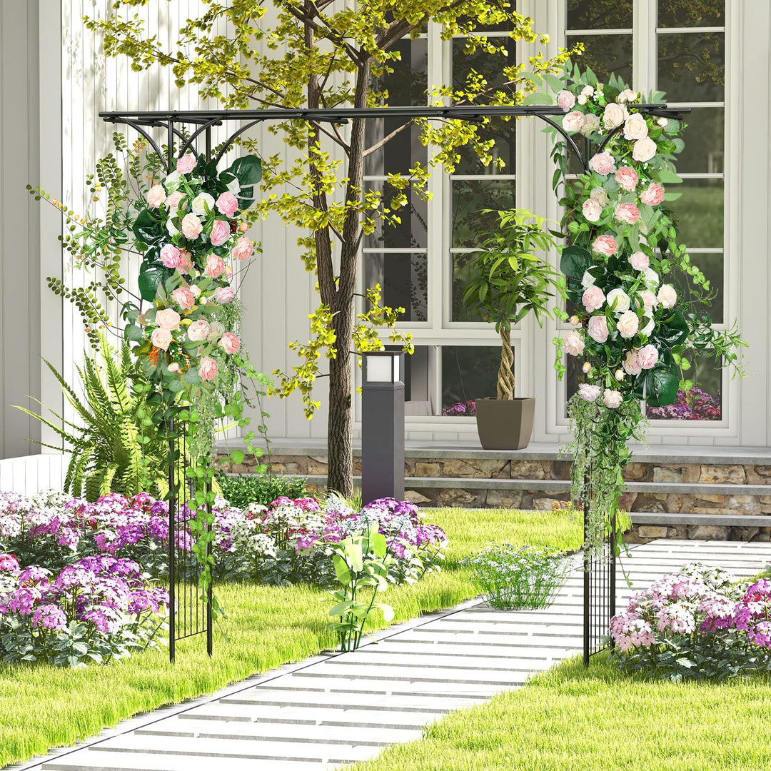 Giantex Garden Arch Trellis - 81&