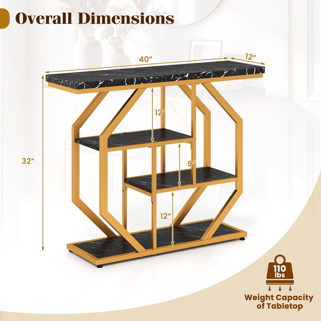 Giantex 40 Inches Console Table for Living Room