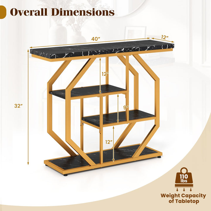 Giantex 40 Inches Console Table for Living Room