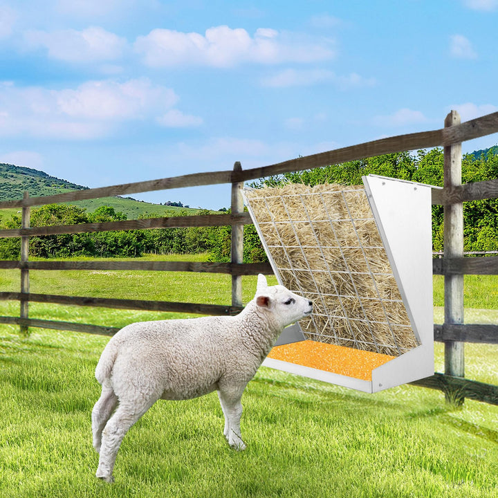 Giantex Hay Feeder for Goats - 28&