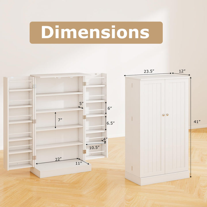 Giantex 41" Kitchen Pantry Cabinet