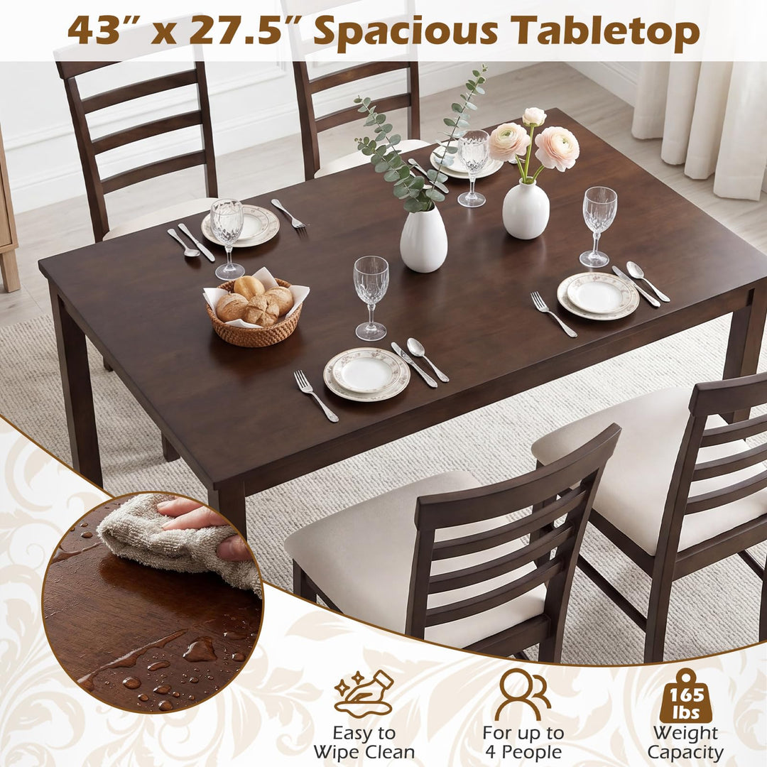 Giantex Dining Table Set for Small Space