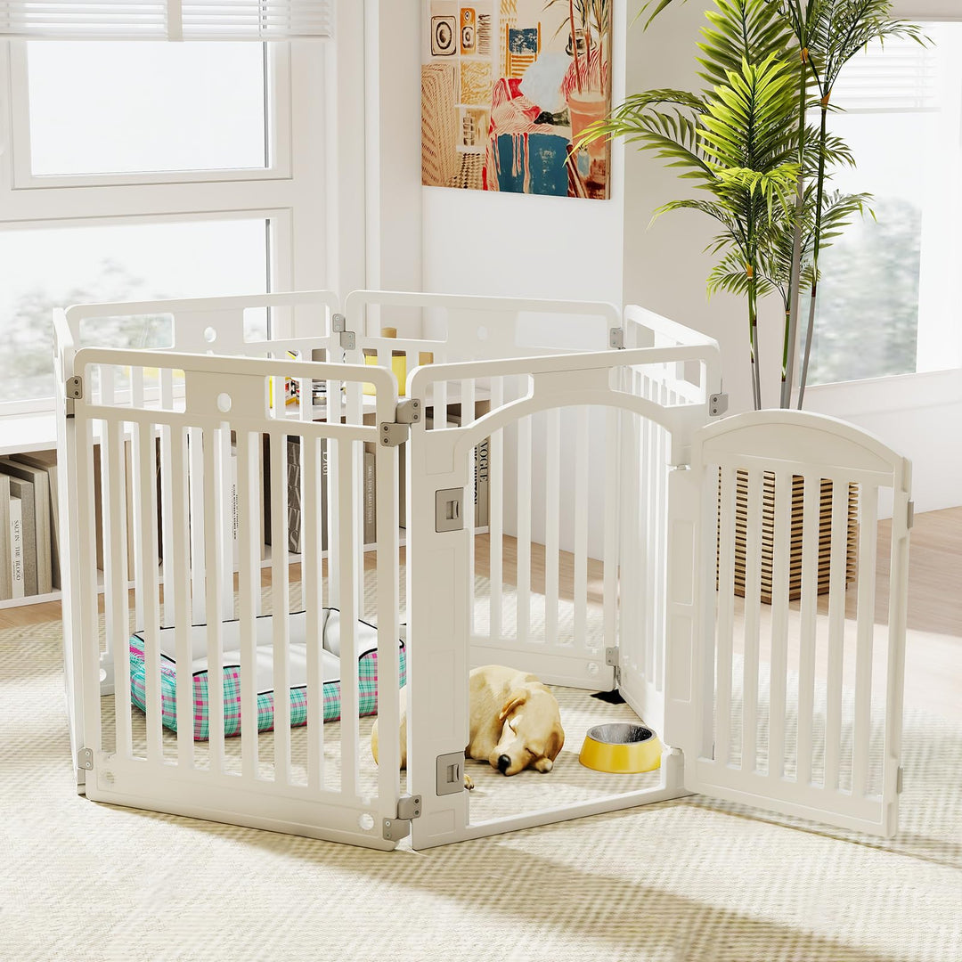 Giantex 6/12 Panel Dog Playpen 32&