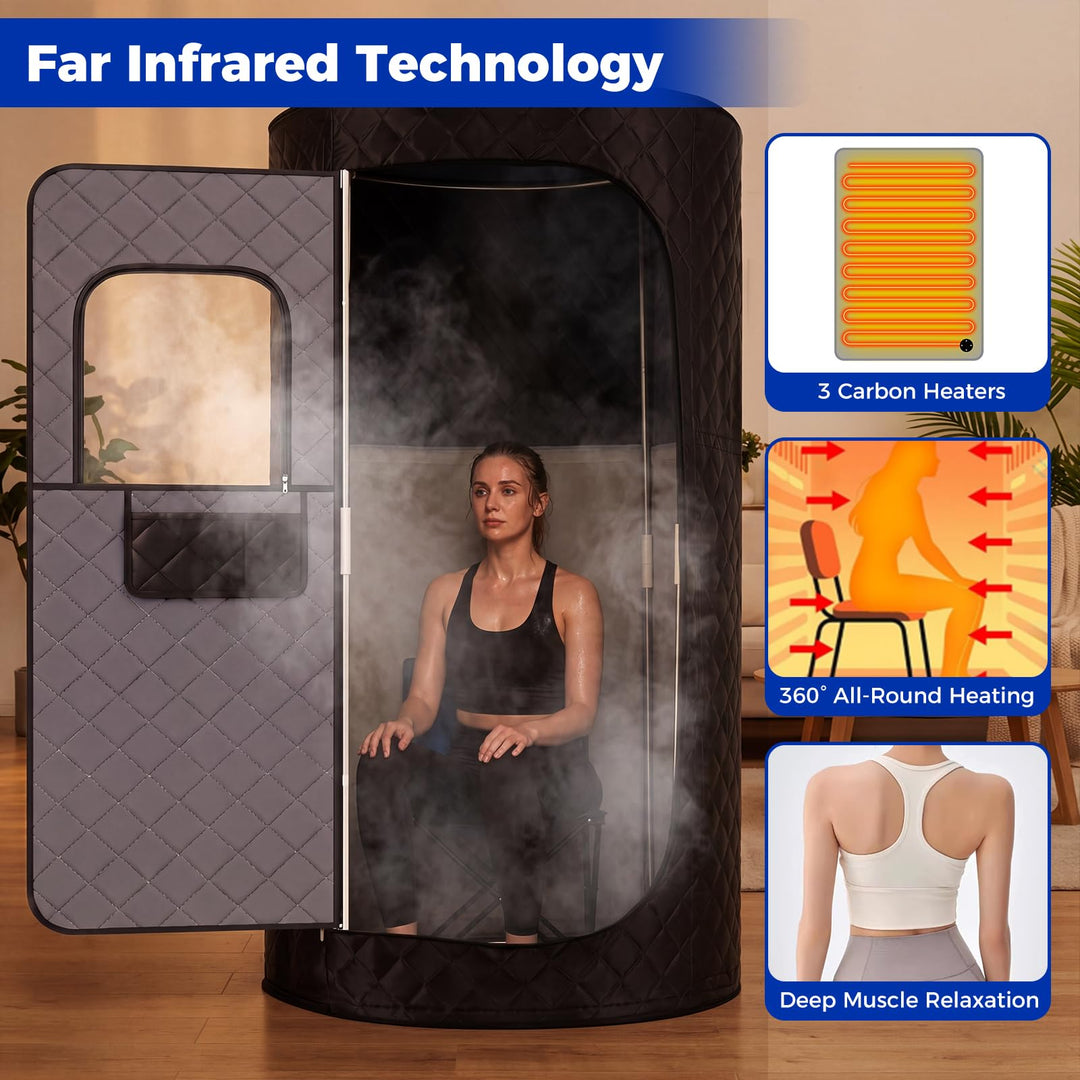Giantex Portable Steam Sauna for Home Relaxation