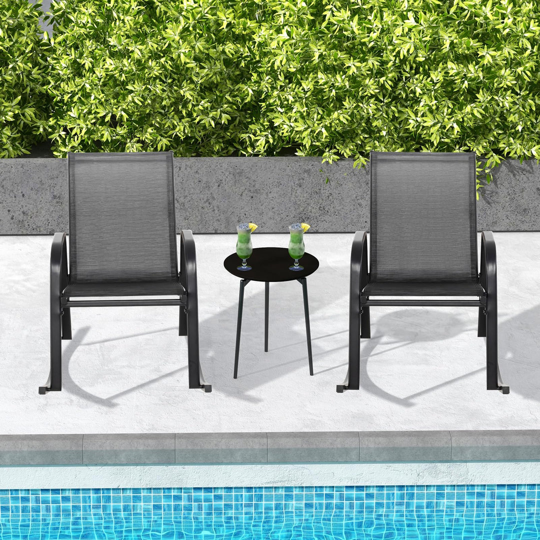 Giantex Outdoor Rocking Chairs , Patio Rocking Chairs w/Breathable Seat &amp; Back