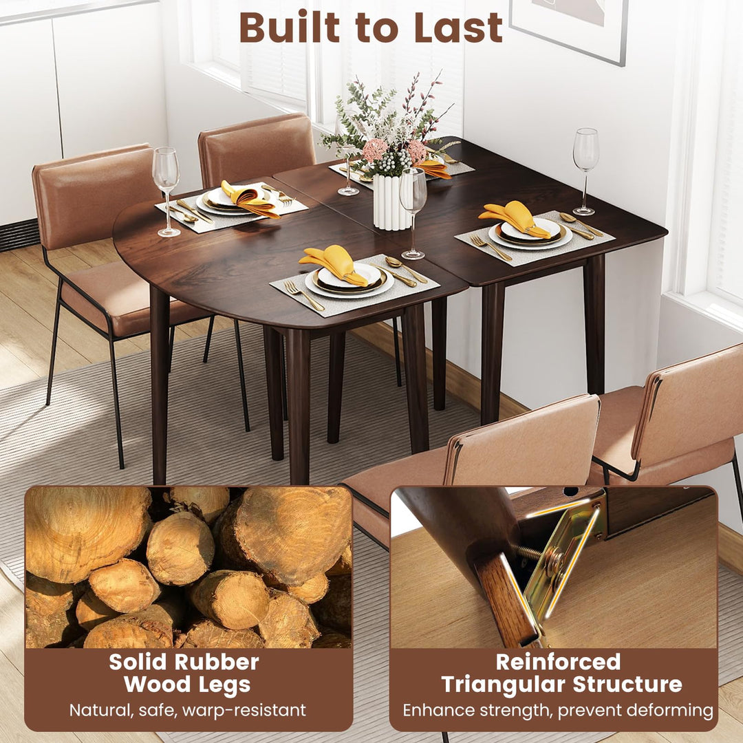 Giantex Dining Table for 2-4 34" Rectangular Dinner Table