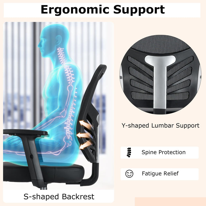 Giantex Mesh Drafting Chair, Standing Desk Chair