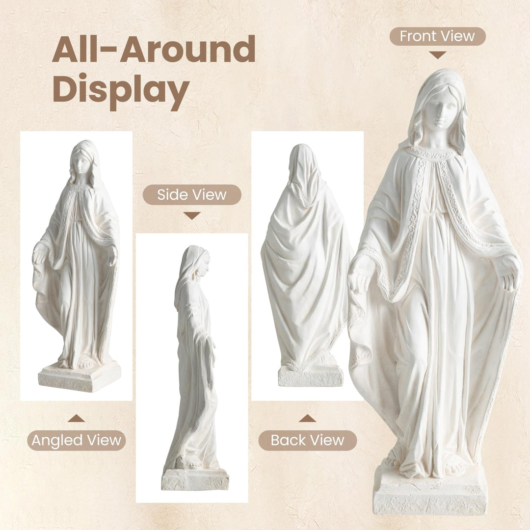Giantex Virgin Mary Garden Statue 31.5"| Blessed Mother Outdoor Religious Statue