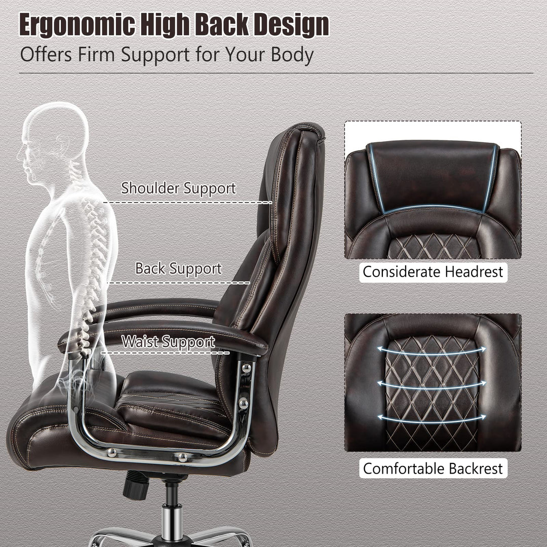 Giantex 500LBS Big and Tall Office Chair