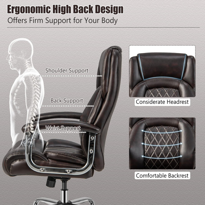 Giantex 500LBS Big and Tall Office Chair