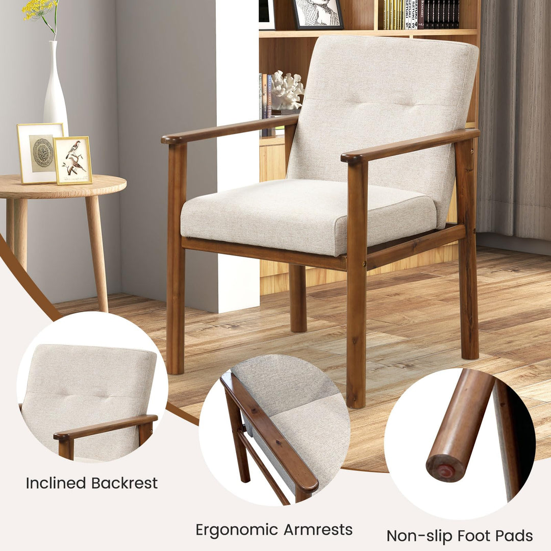 Giantex Mid Century Modern Accent Chair