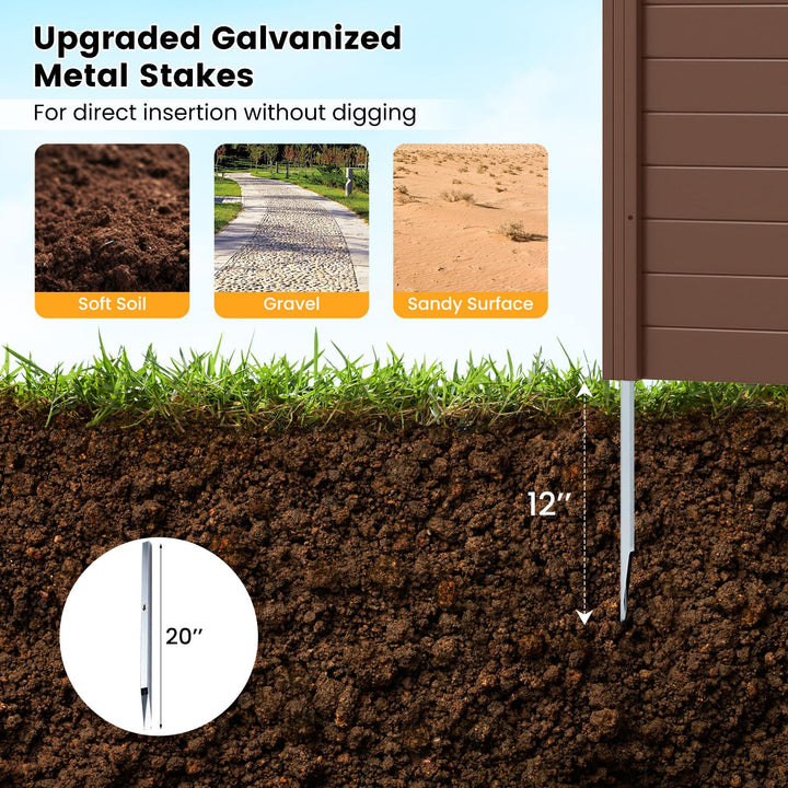 Giantex Air Conditioner Fence 2/4 Panels - 48&