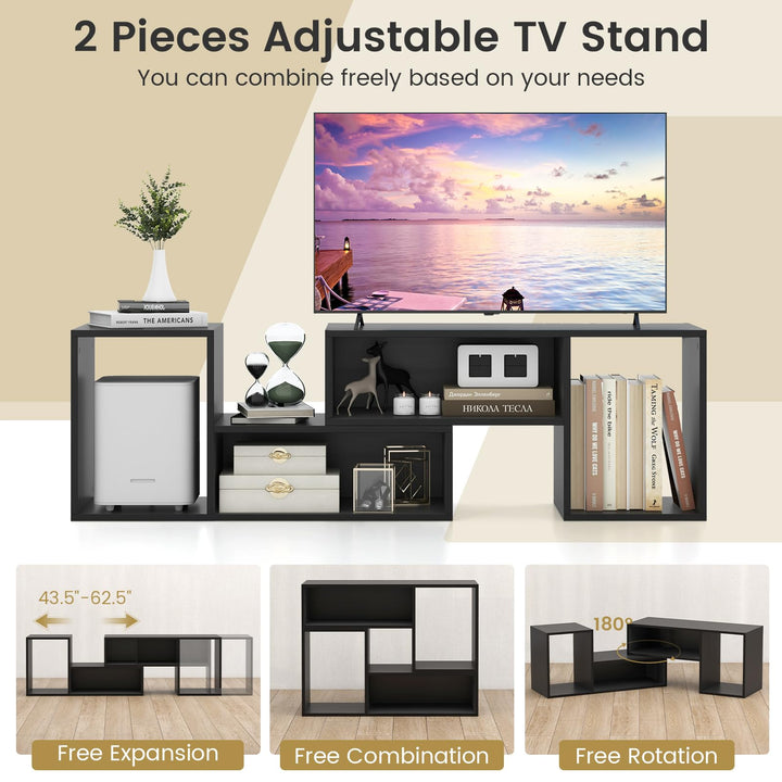 Giantex Bookshelf TV Stand for TVs up to 55"