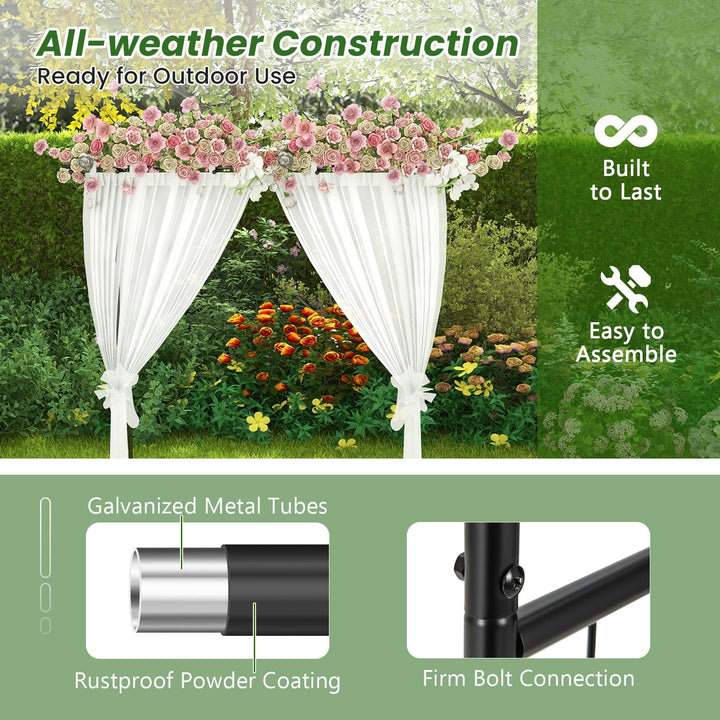 Giantex Garden Arch Trellis - 81&
