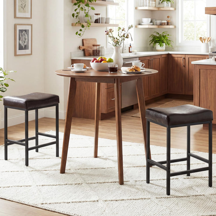 Giantex 25 Inch Counter Height Bar Chairs for Kitchen Island (2/4)