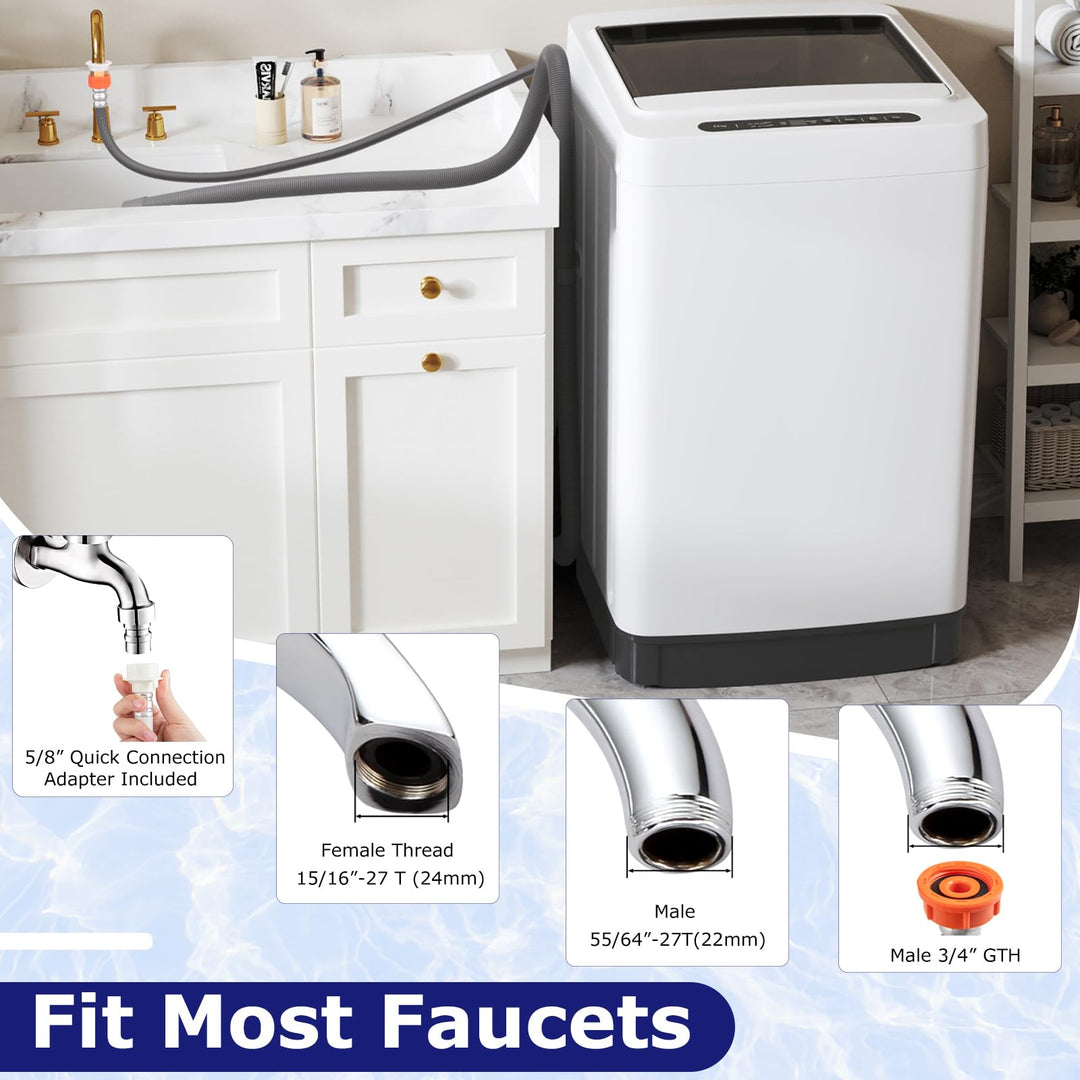 Full-Automatic Washing Machine Washer and Spin Combo