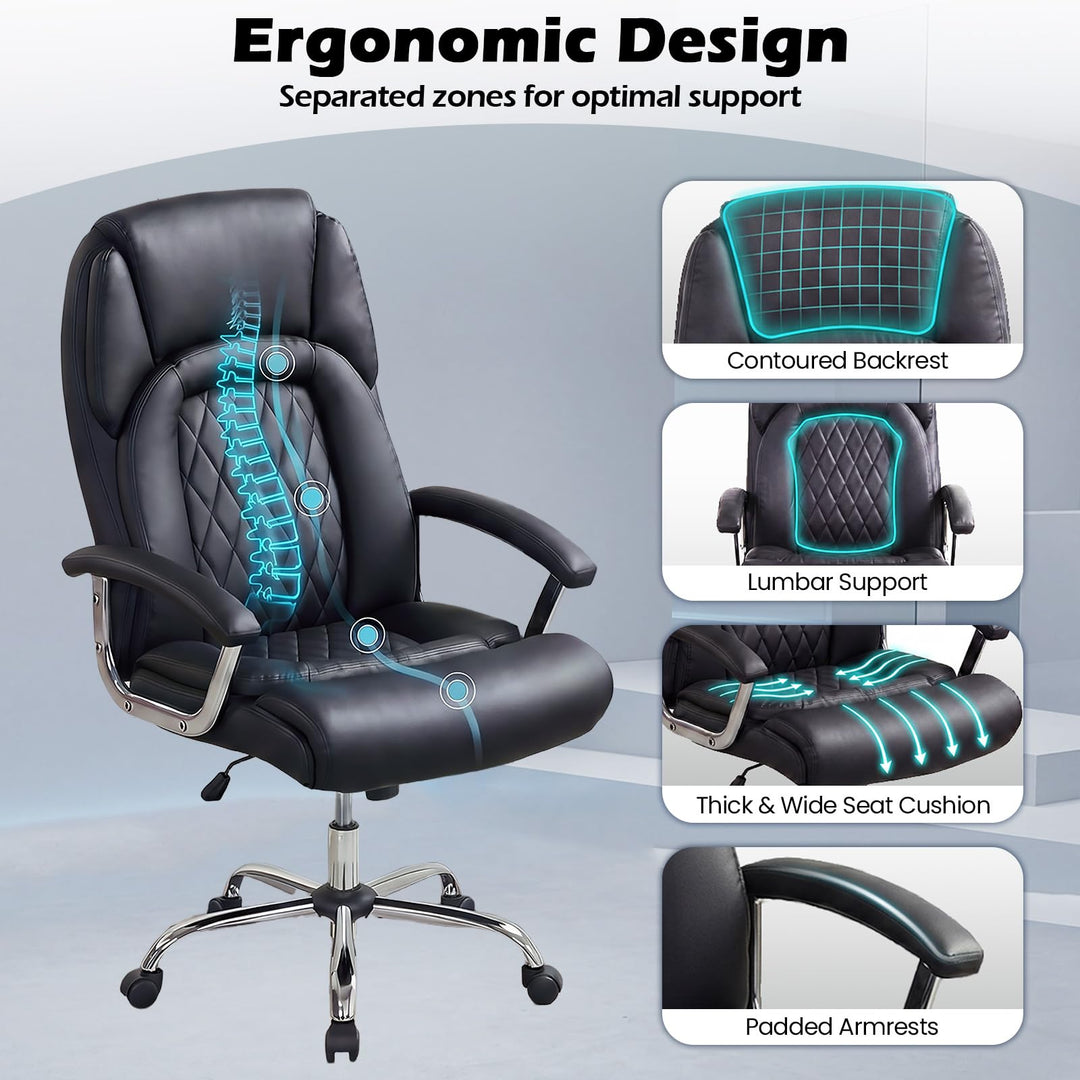 Giantex 500LBS Big and Tall Office Chair