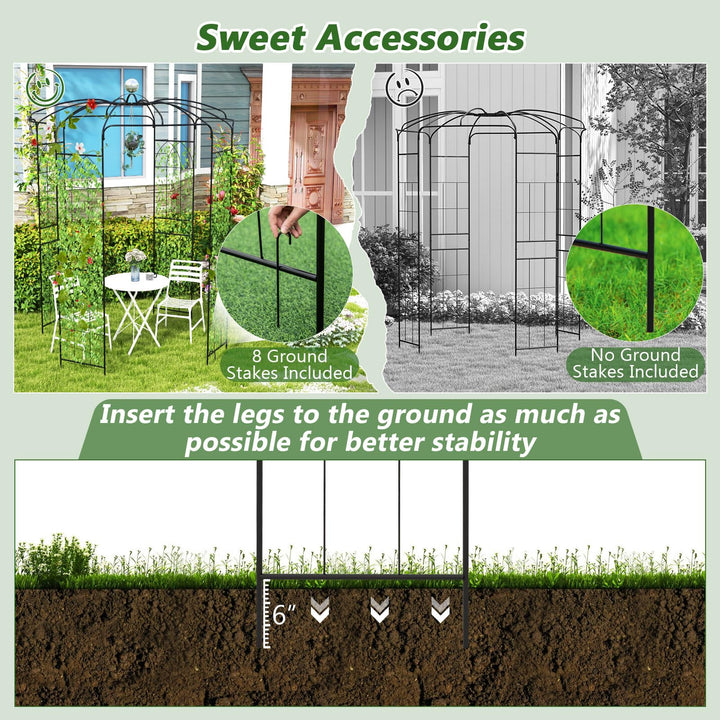Giantex Birdcage Shape Gazebo - 9.4&