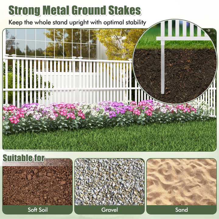 Giantex Air Conditioner Fence 2/4 Panels - 45&
