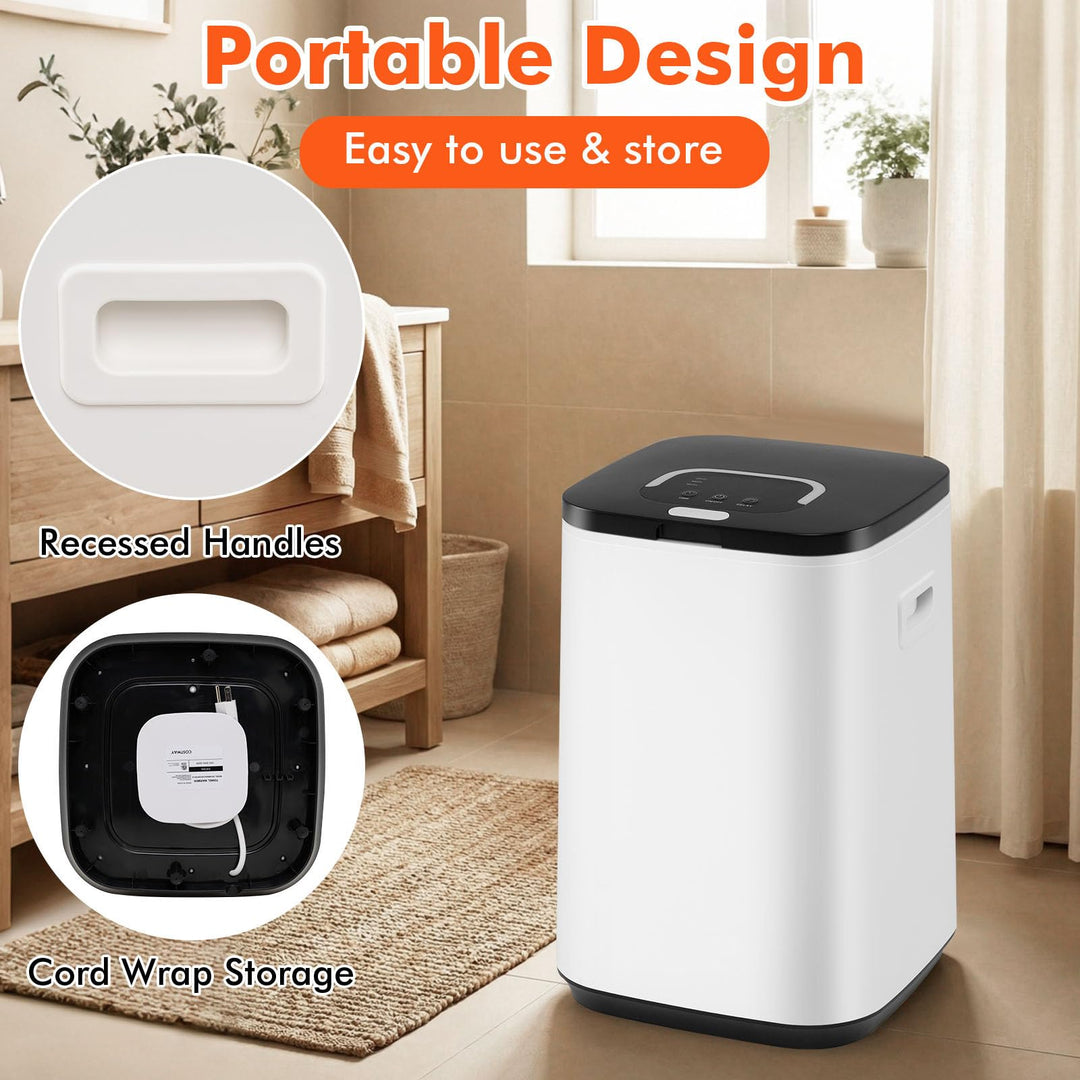 Giantex 23L Large Hot Towel Heater with Rapid Heating and Adjustable Timer