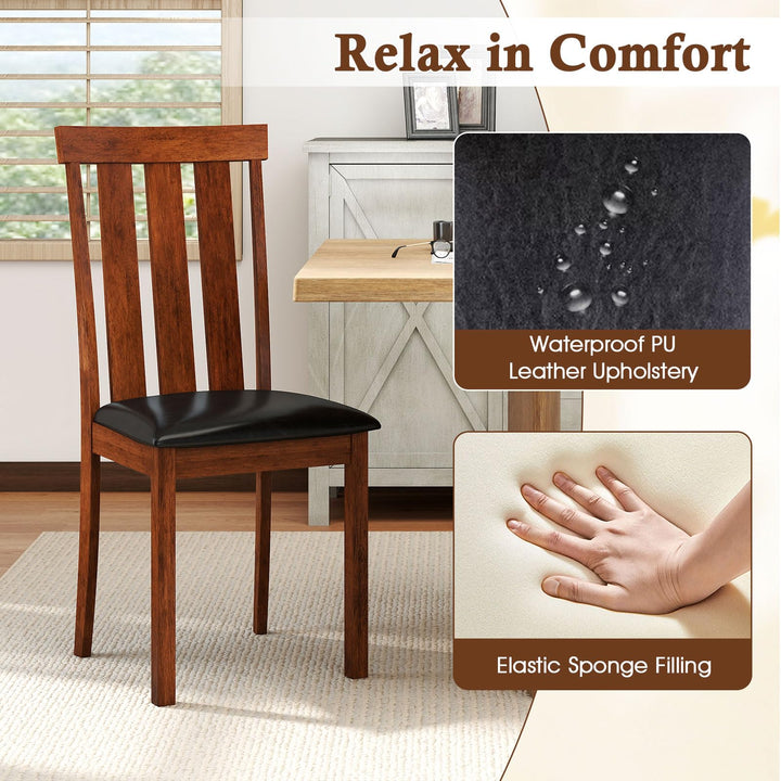 Giantex Wooden Dining Chairs Set