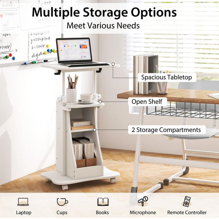 Giantex Mobile Podium Stand (1/2)