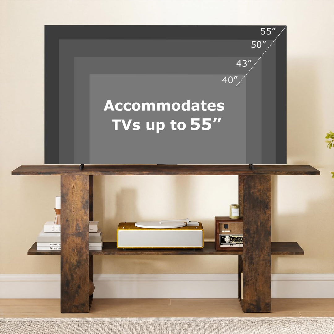 Giantex Modern TV Stand for 55 Inch TV
