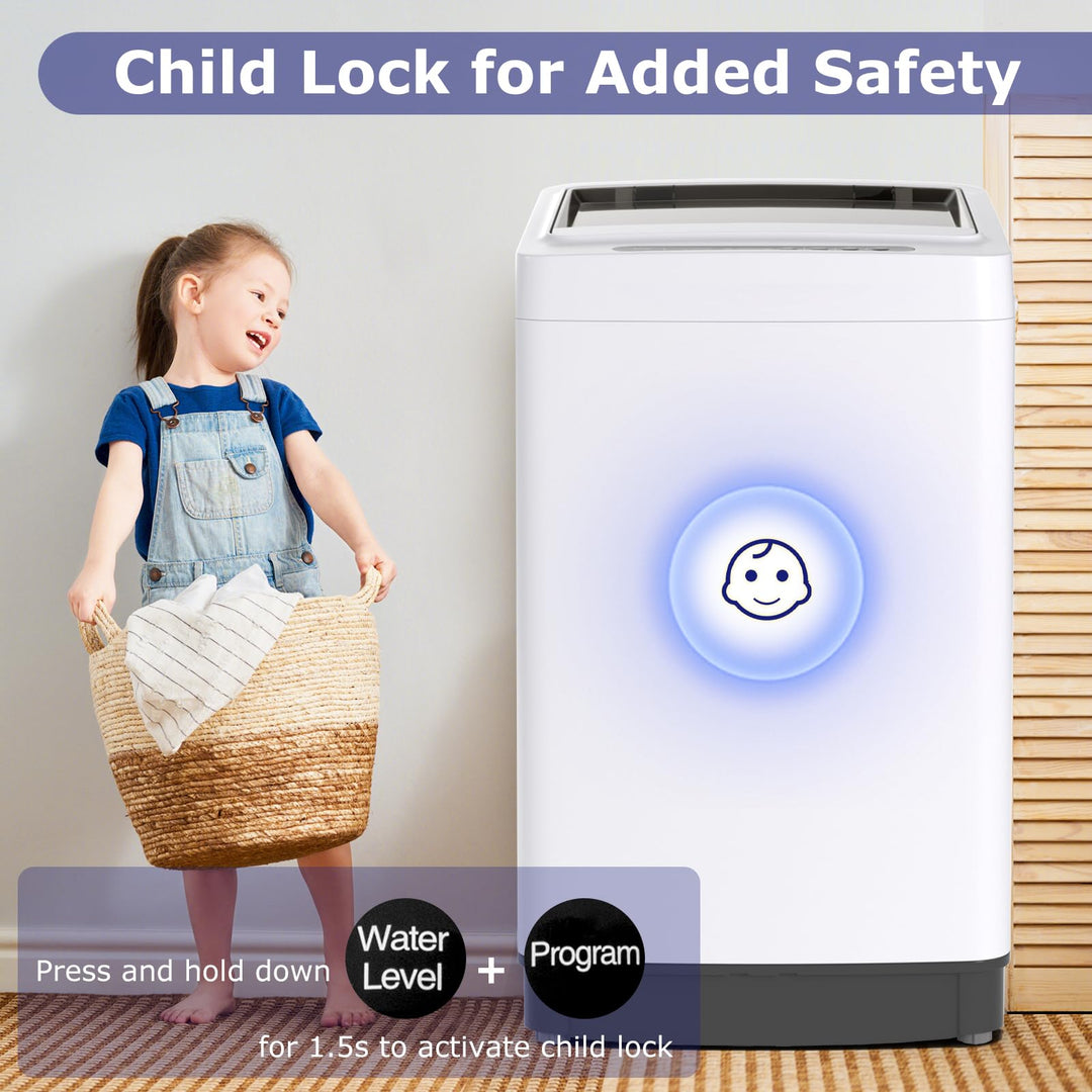 Full-Automatic Washing Machine Washer and Spin Combo