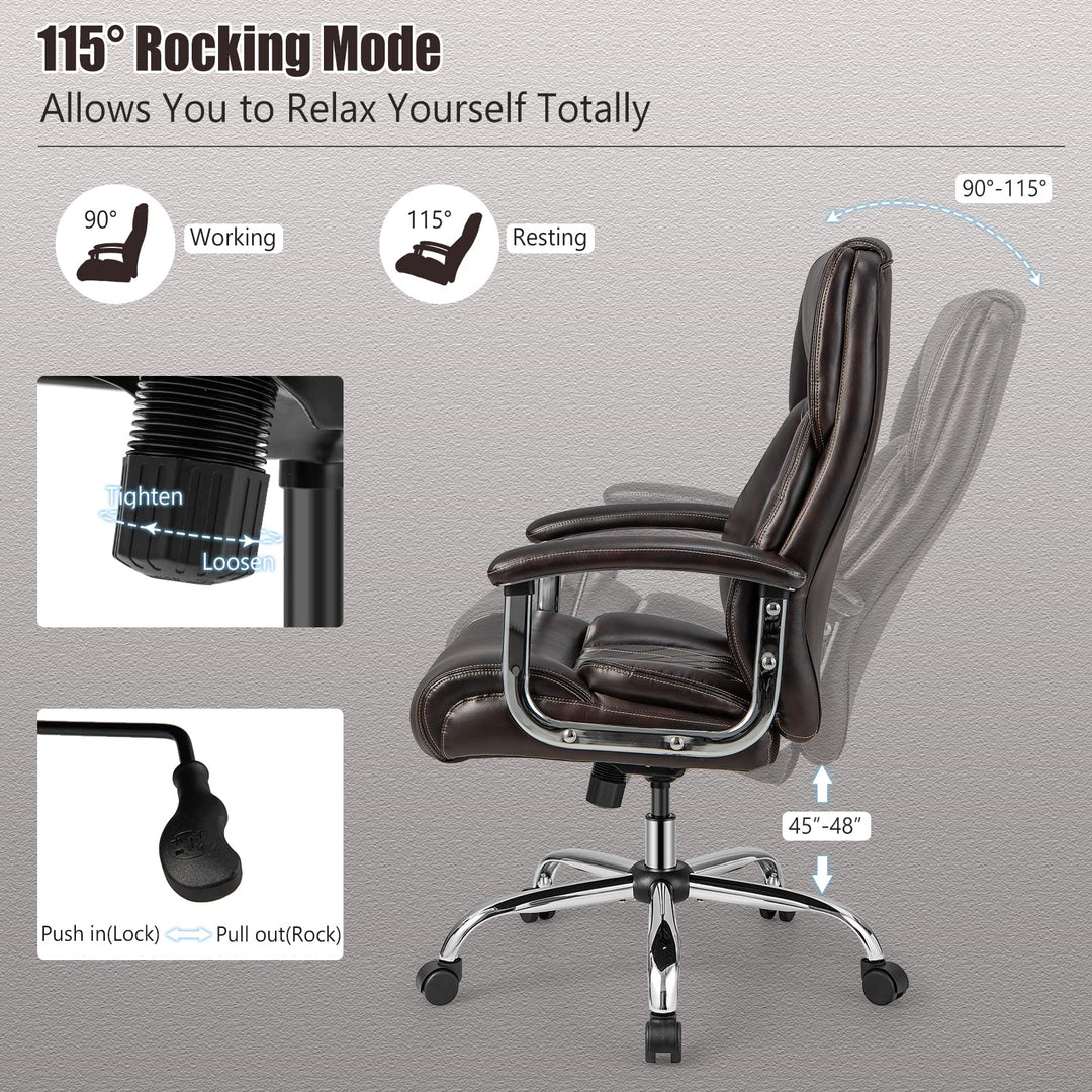 Giantex 500LBS Big and Tall Office Chair