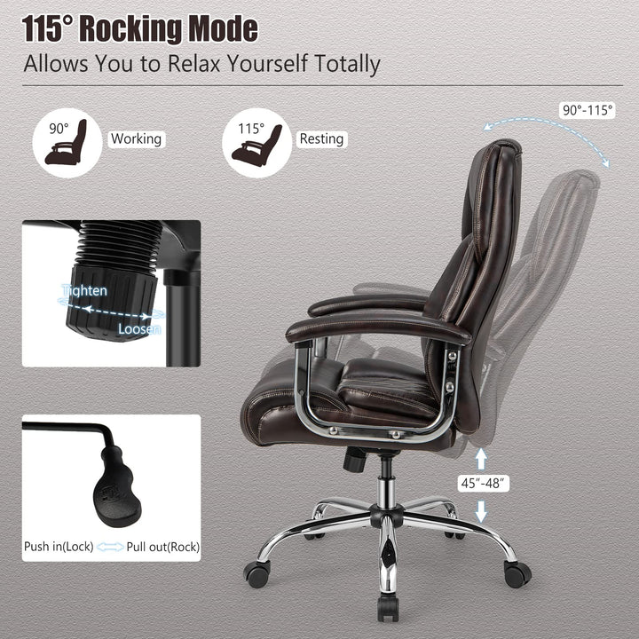 Giantex 500LBS Big and Tall Office Chair