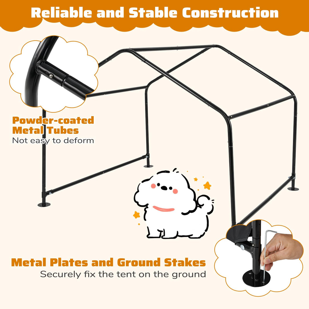 Giantex Outdoor Dog Shade Shelter Canopy 4&