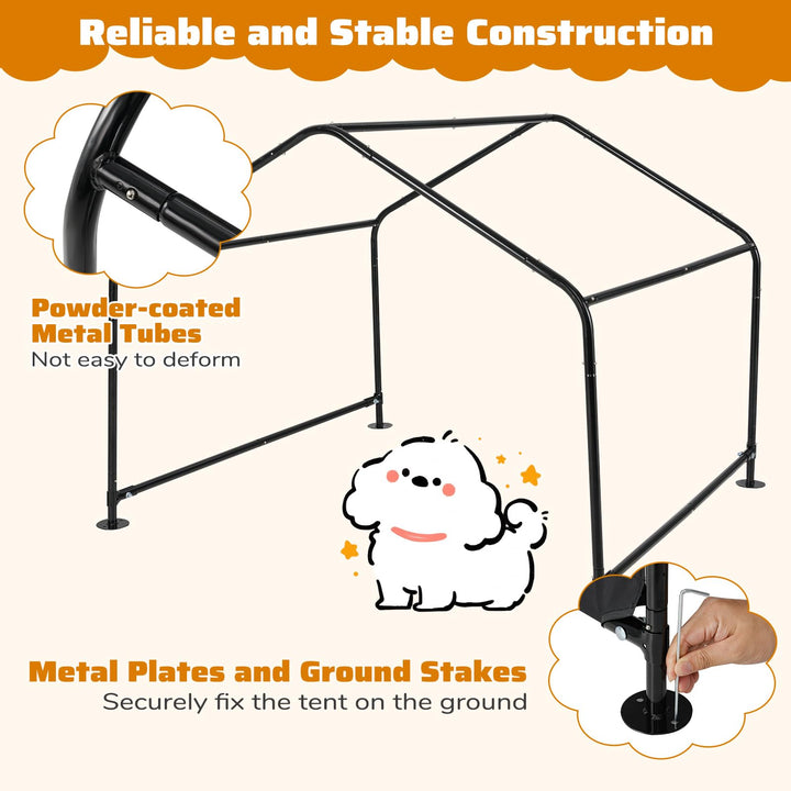 Giantex Outdoor Dog Shade Shelter Canopy 4&