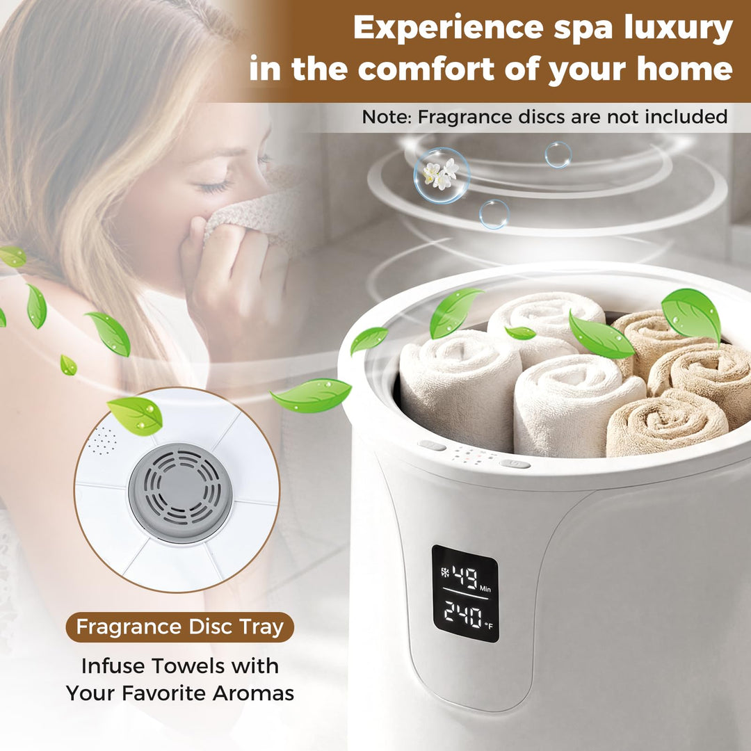 Giantex Large Towel Heater Bucket w/Adjustable Timer