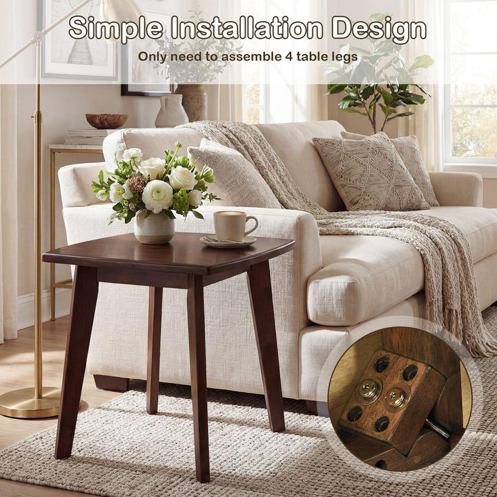 Giantex Modern Square Side Table Set of 1/2