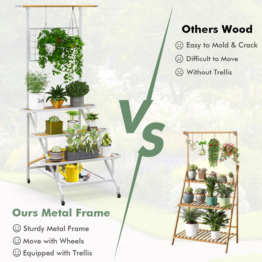 Giantex Hanging Plant Stand Indoor