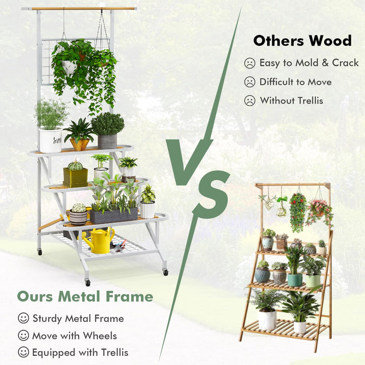 Giantex Hanging Plant Stand Indoor