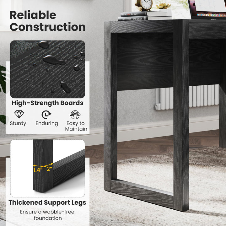 Giantex Computer Desk with Drawer &amp; Storage Cabinet