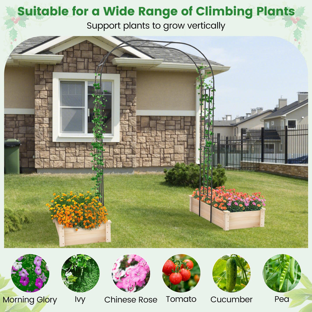 Giantex Garden Arch Trellis, 60&