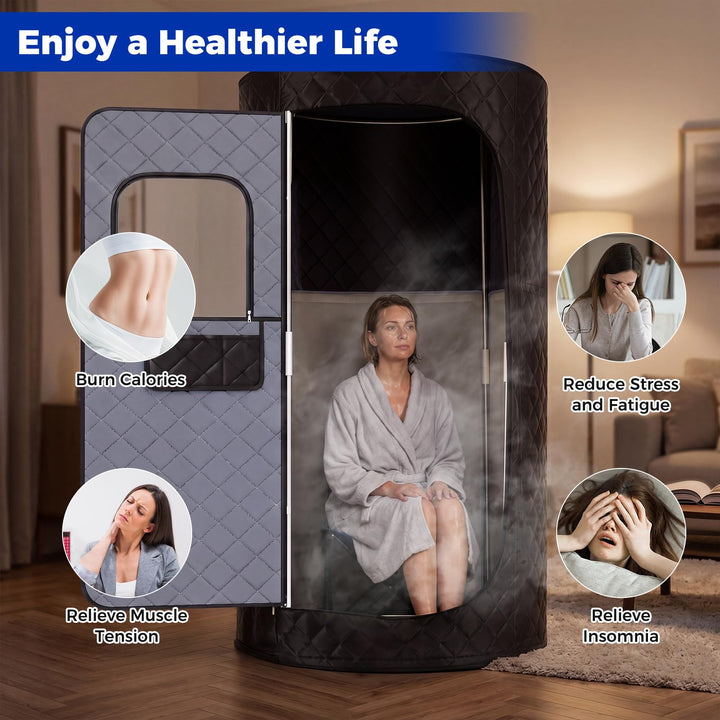 Giantex Portable Steam Sauna for Home Relaxation