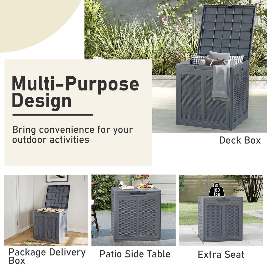 Giantex 39 Gallon Outdoor Storage Box