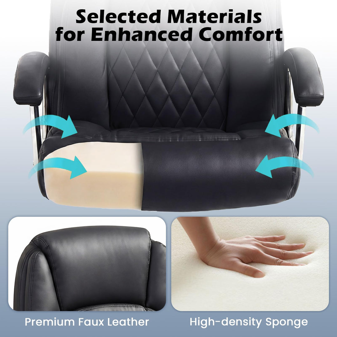 Giantex 500LBS Big and Tall Office Chair