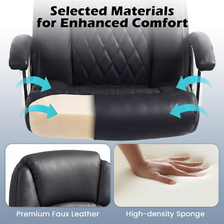 Giantex 500LBS Big and Tall Office Chair