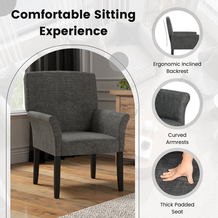 Giantex Fabric Executive Guest Chair