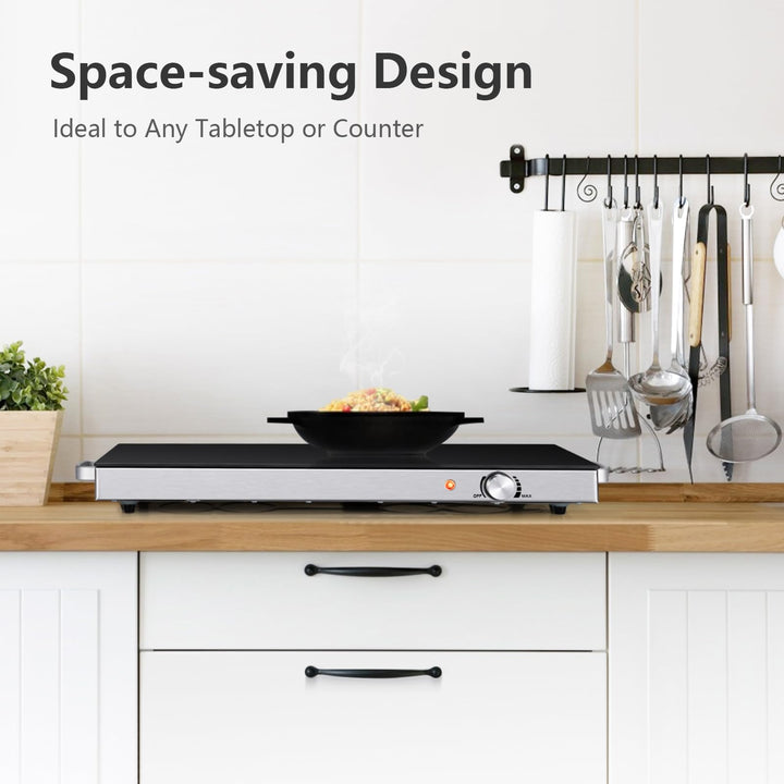 Giantex 2 Packs Electric Warming Tray, 22&